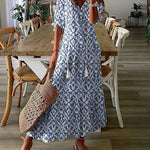 Michaela - Boho Dress with Tummy Coverage