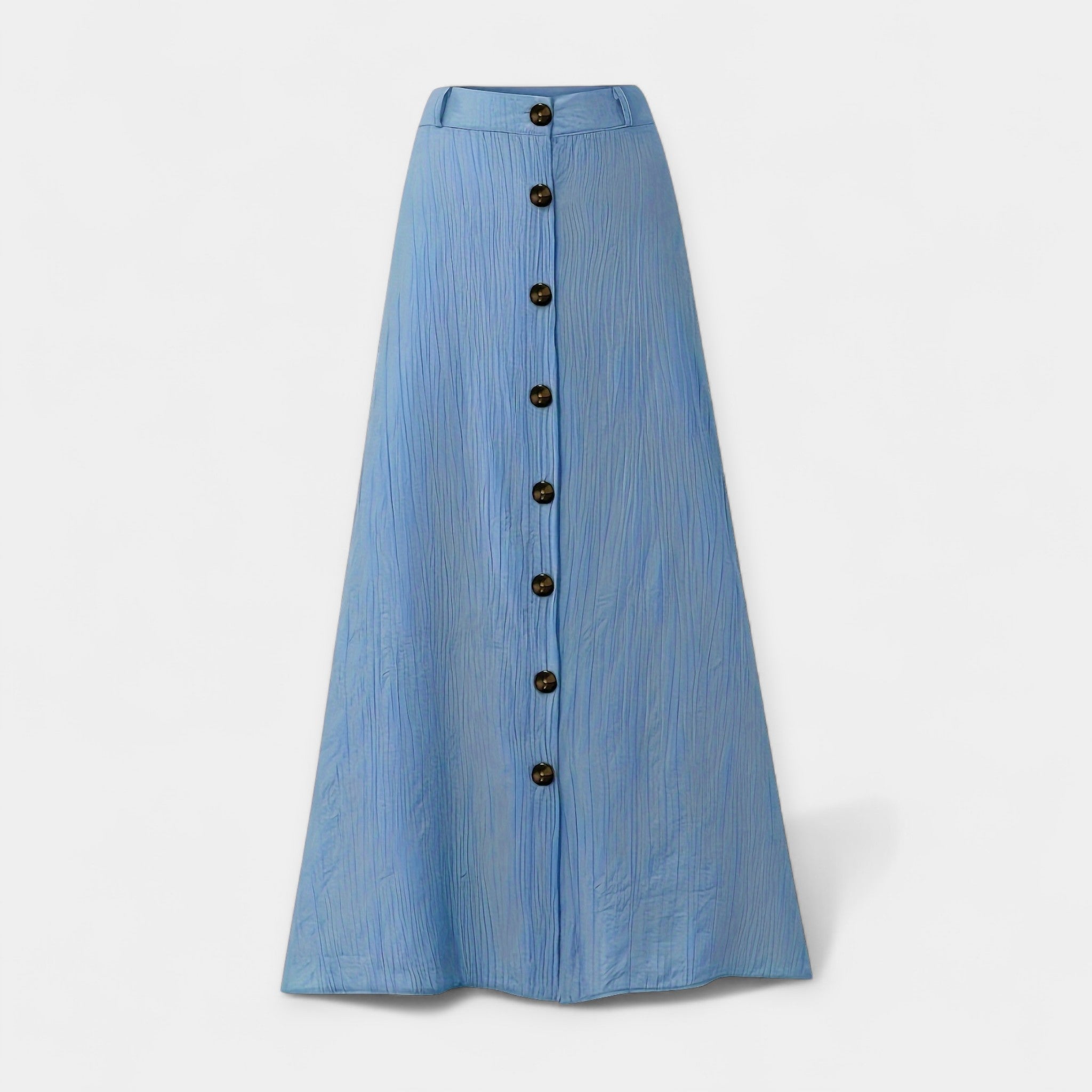 Semi-Sheer Maxi Skirt with Slit — view 6