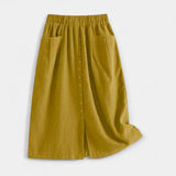 Midi Skirt with Wash — view 7