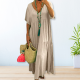Maelis | Cotton and Linen Dress