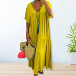 Maelis | Cotton and Linen Dress — view 4
