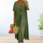 Maelis | Cotton and Linen Dress — view 3