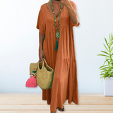 Maelis | Cotton and Linen Dress — view 6