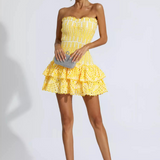 Anya - Mini Dress with Ruffles — view 16