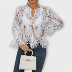 Savannah - Asymmetric Blouse — view 4