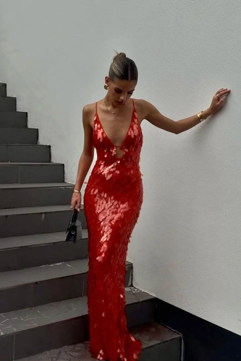 Kailani - Long Sequin Maxi Dress