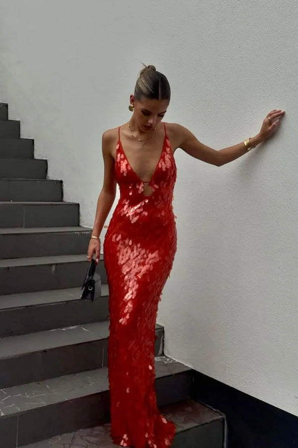 Kailani - Long Sequin Maxi Dress