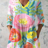 Ayra | Long Blouse with Bold Print — view 2