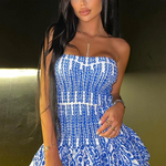 Cerys - Mini Dress with Ruffles — view 3
