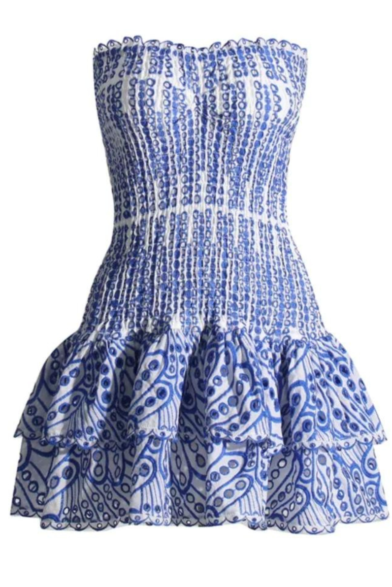Cerys - Mini Dress with Ruffles — view 17