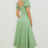 Aviana - Bloom Puff Sleeve Dress — view 3