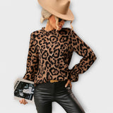 Queila - Leopard Blouse — view 3
