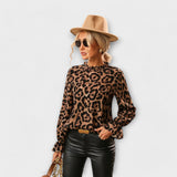 Queila - Leopard Blouse — view 4