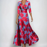 Emily | Elegant Floral Dress — view 3