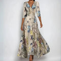 Emily | Elegant Floral Dress — view 2