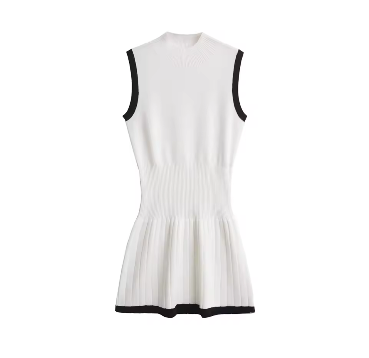 Leah - Ribbed Mini Dress — view 9