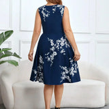 Danica - Floral Print Wrap Dress — view 2