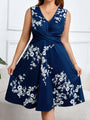 Danica - Floral Print Wrap Dress