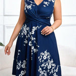 Danica - Floral Print Wrap Dress — view 4