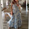 Shera - Maxi Dress with Floral Print