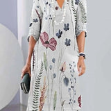 Eleanor | Floral Dress with Stars — view 3