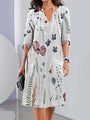 Eleanor | Floral Dress with Stars — view 3