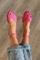 Vittoria – Decorated Gold Sandals — view 3