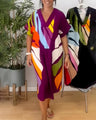 Rianna - Abstract Print Dress — view 3