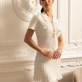 Rosa - Elegant Mini Dress — view 2