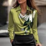 Inês - Luxurious Satin Blouse with Soft Neckline — view 6