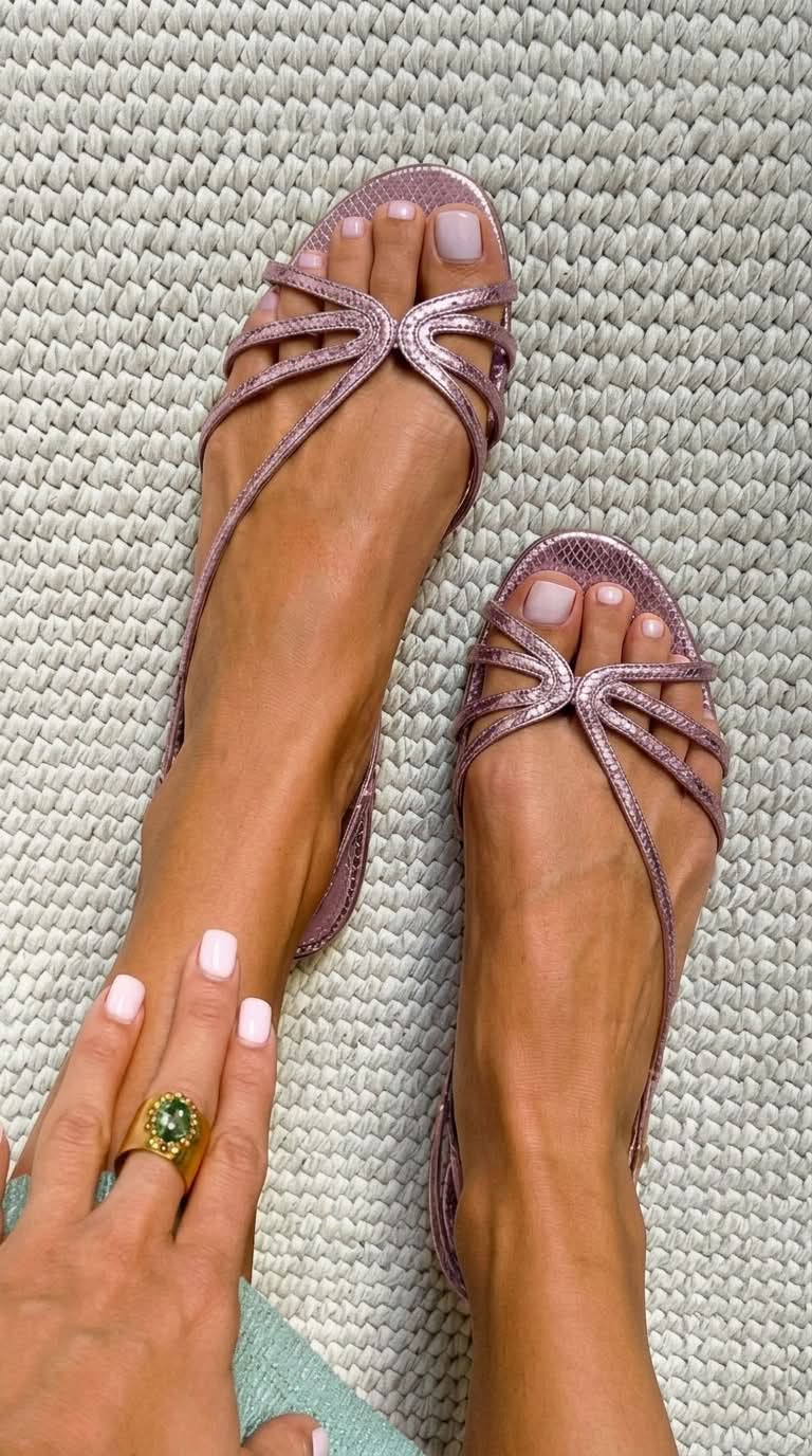 Camille – Elegant Golden Sandals — view 5