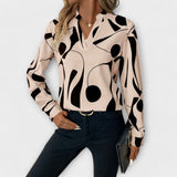 Catarina - Elegant Long-Sleeve Blouse — view 4