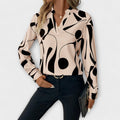 Catarina - Elegant Long-Sleeve Blouse — view 4