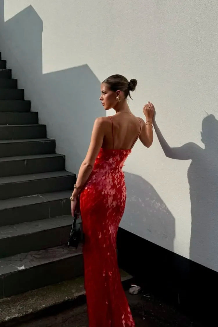 Kailani - Long Sequin Maxi Dress — view 2