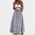 Boho Skirt with Satin Finish — view 5