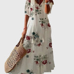 Amalia | Boho Vintage Maxi Dress for Summer — view 7