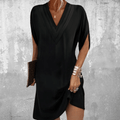 Minetta - Elegant Dress with Belly Coverage — view 2