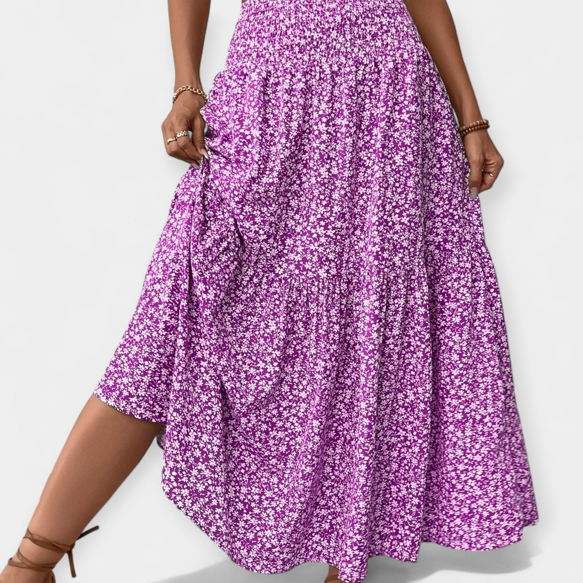 Skirt with Flowers