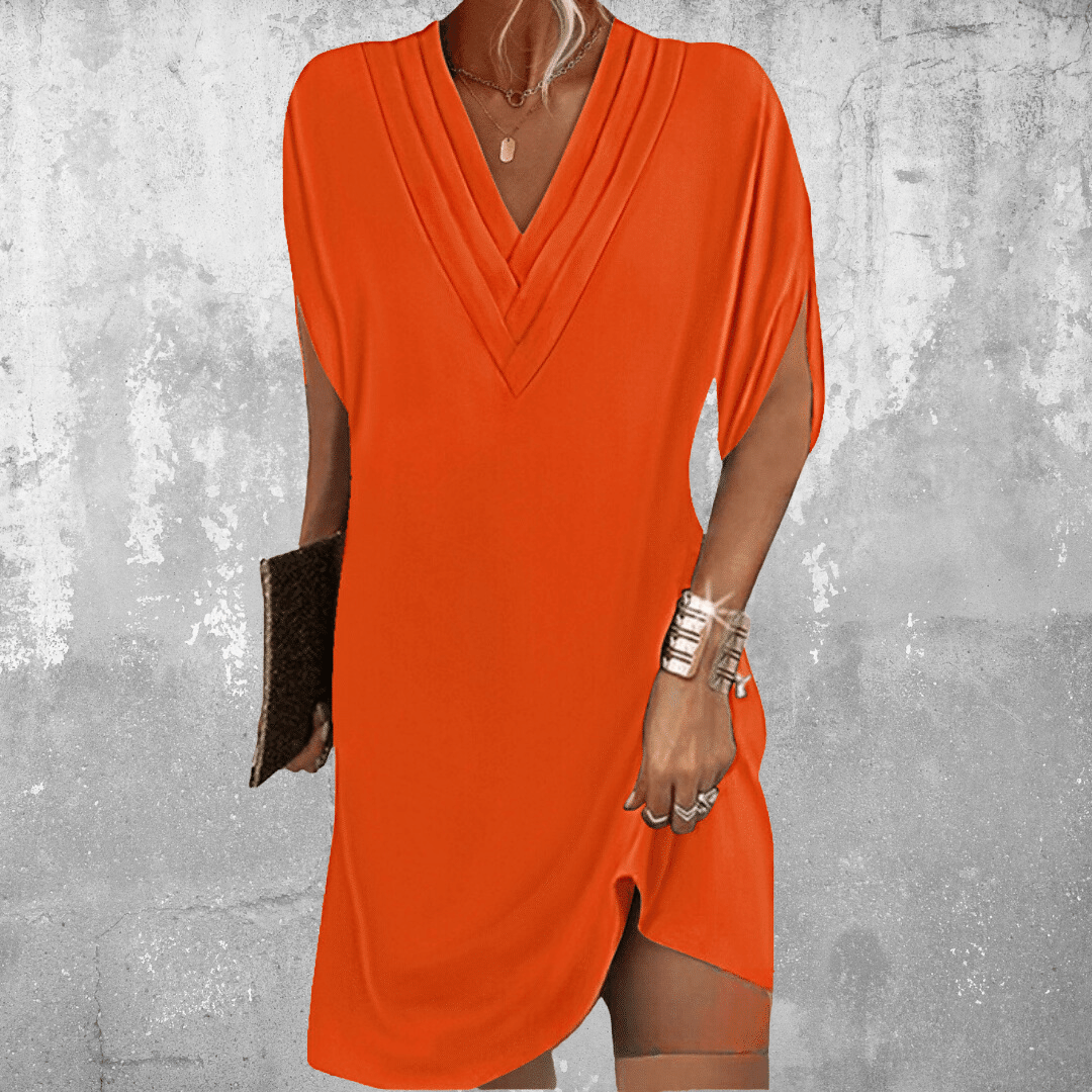 Minetta - Elegant Dress with Belly Coverage — view 5