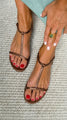 Bianca – Golden Summer Sandals — view 2