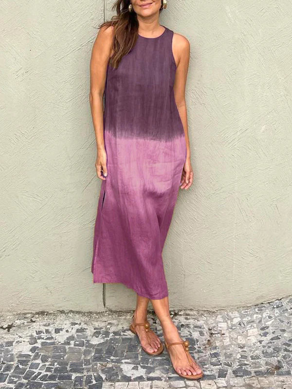 Heather - Casual Gradient Dress — view 8