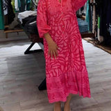 Carmilla - Vibrant Printed Dress — view 8