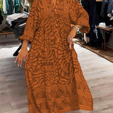 Carmilla - Vibrant Printed Dress — view 3