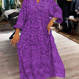 Carmilla - Vibrant Printed Dress — view 5