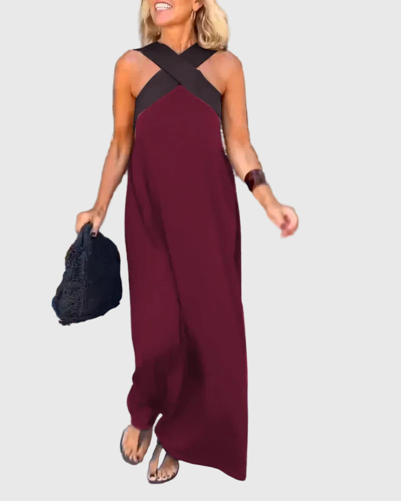 Elena | Elegant Maxi Dress — view 4