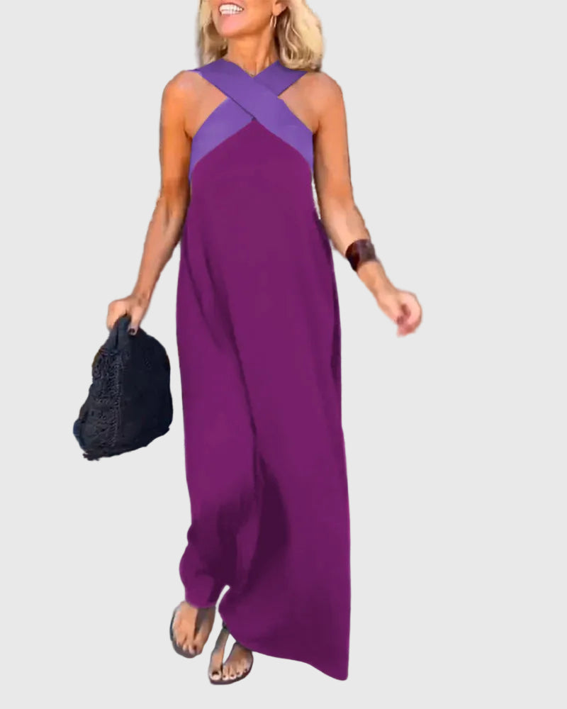 Elena | Elegant Maxi Dress — view 5