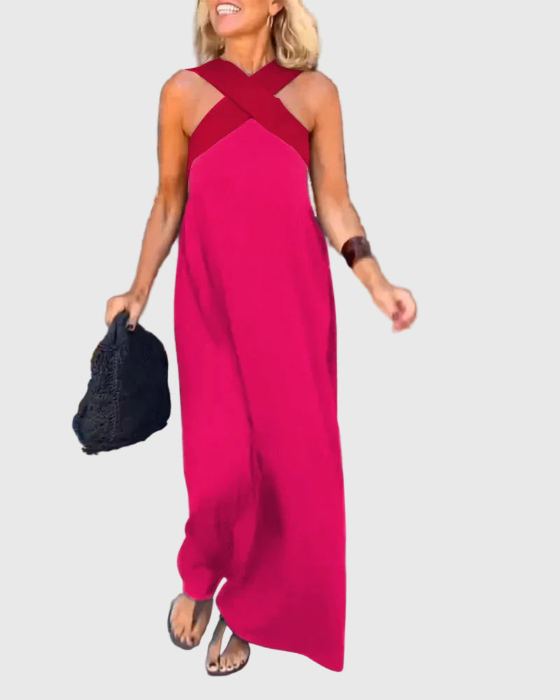 Elena | Elegant Maxi Dress — view 8