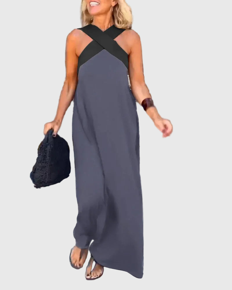 Elena | Elegant Maxi Dress — view 9