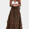 Boho Skirt with Satin Finish — view 10