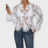 Savannah - Asymmetric Blouse — view 6